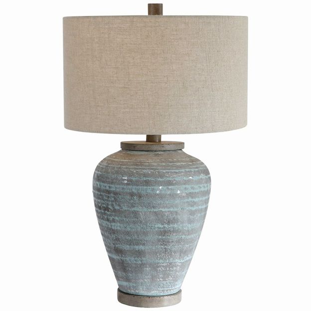 Uttermost 26228 Pelia Table Lamp 28H, Shade 10H X 17D NEW