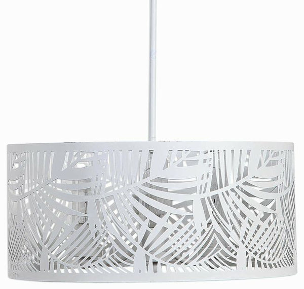 Uttermost Palmier 3 Lt White 20"D Modern/Contemporary Outdoor Pendant Light