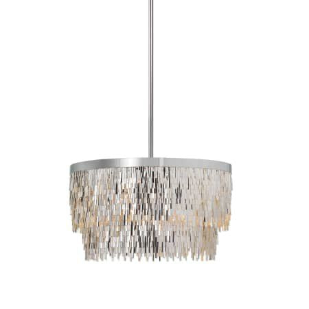 Uttermost Millie 6 Lt Chrome Pendant Light  23"D