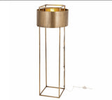ELK Home 7603 Antique Brass Harvey Floor Lamp 18x18x53 NEW